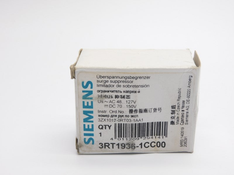 SIEMENS 3RT1936-1CC00 70-150V NSMP