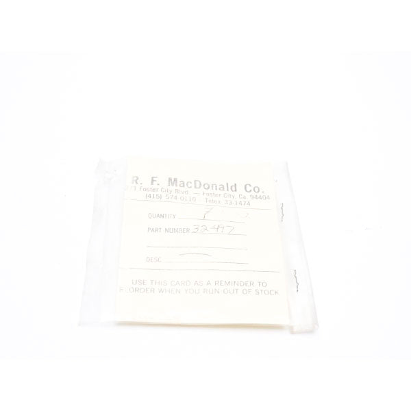 R.F. MACDONALD 32-497 NSNP