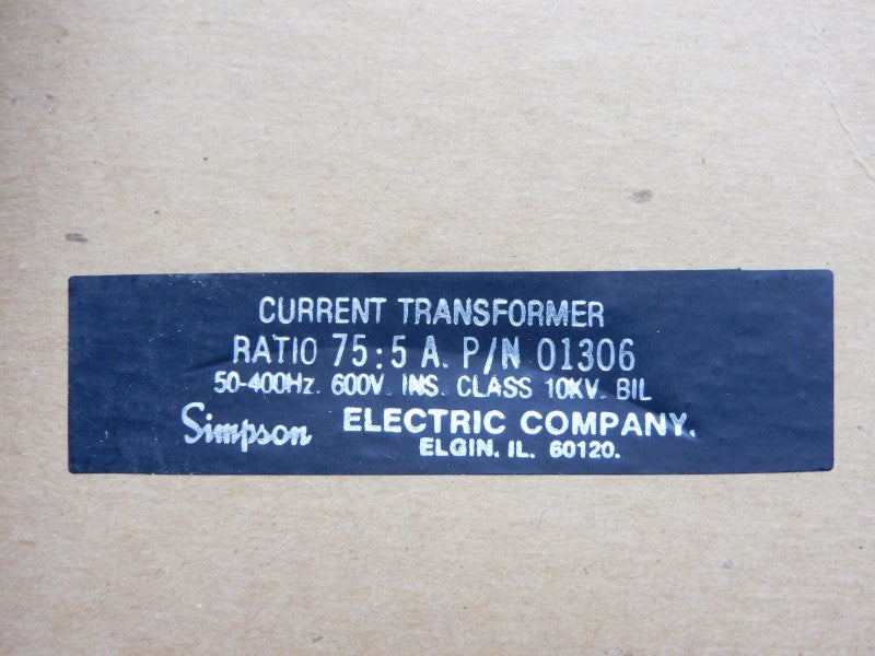 SIMPSON 01306 600V NSMP