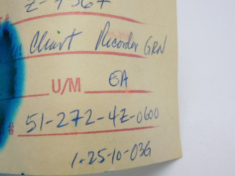 CHART RECORDER PEN 51-272-4Z-0600 NSNP