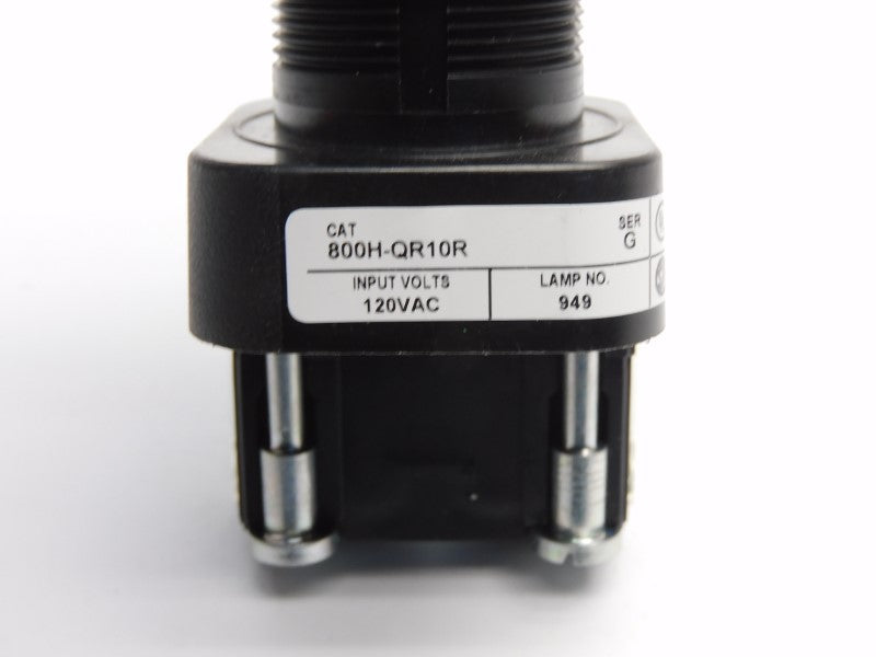 ALLEN BRADLEY 800H-QR10R SER. G 120VAC NSNP