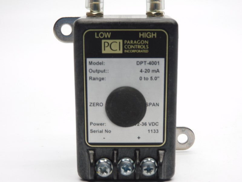 PARAGON CONTROLS DPT-4001 12-36VDC NSNP