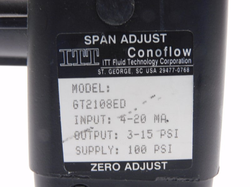 ITT GT2108ED 100PSI NSNP