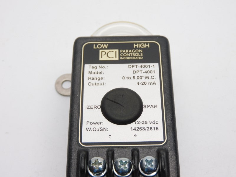 PARAGON CONTROLS DPT-4001-1 12-36VDC NSNP