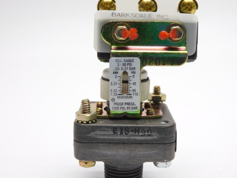 BARKSDALE E1S-H90 480V 10A 0-110PSI NSNP