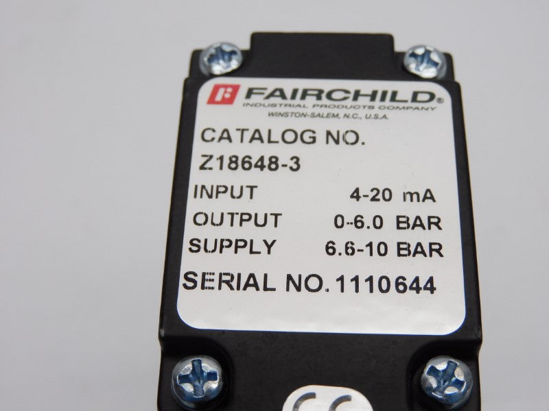 FAIRCHILD Z18648-3 NSNP