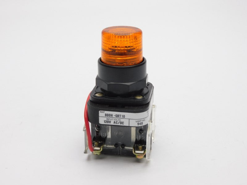 ALLEN BRADLEY 800H-QRT10A SER. F 120V (WH) NSMP