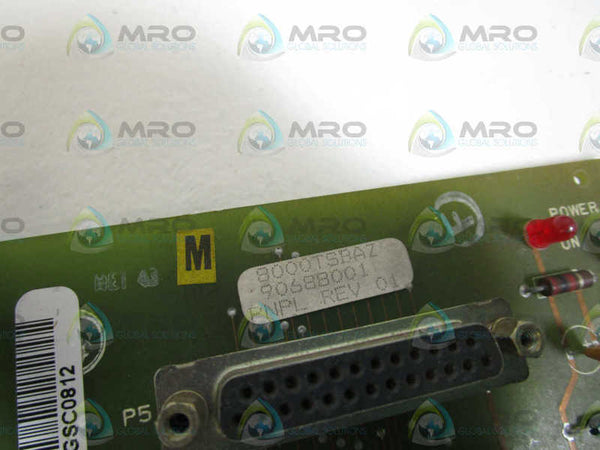 ALLEN BRADLEY 8000-TSBAZ TERMINATION PANEL BOARD  UNMP