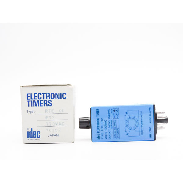 IDEC RTE-P12 120VAC 10A 1M NSMP