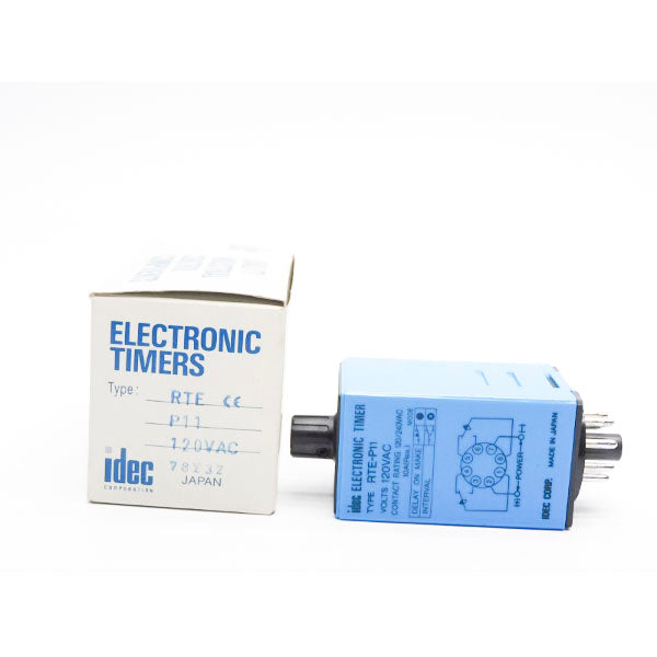 IDEC RTE-P11 120VAC 10A 0-10MIN NSMP