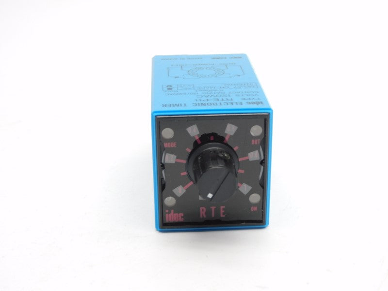 IDEC RTE-P11 120VAC 10A 0-10MIN NSMP