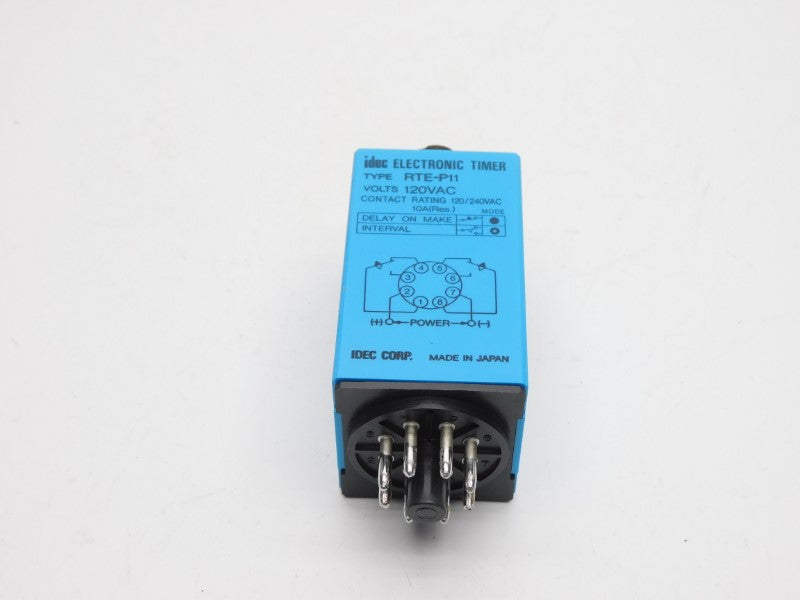 IDEC RTE-P11 120VAC 10A 0-10MIN NSMP