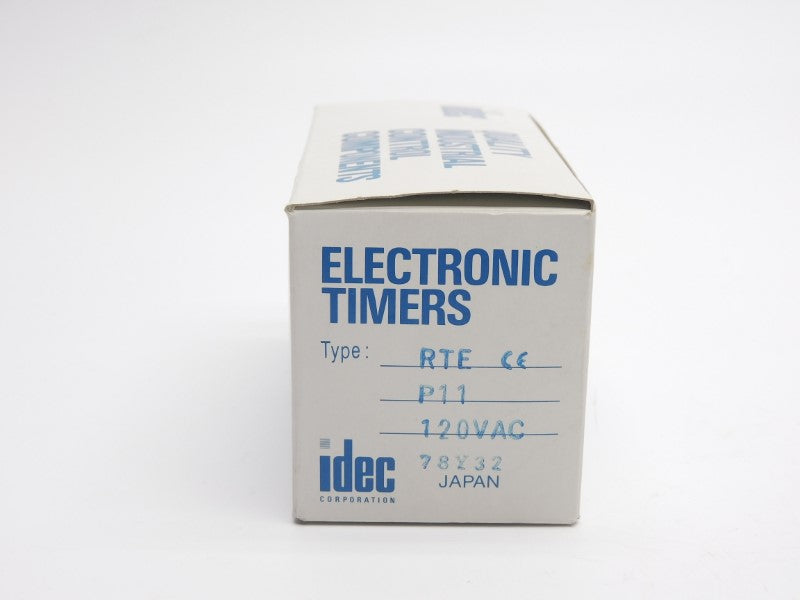 IDEC RTE-P11 120VAC 10A 0-10MIN NSMP
