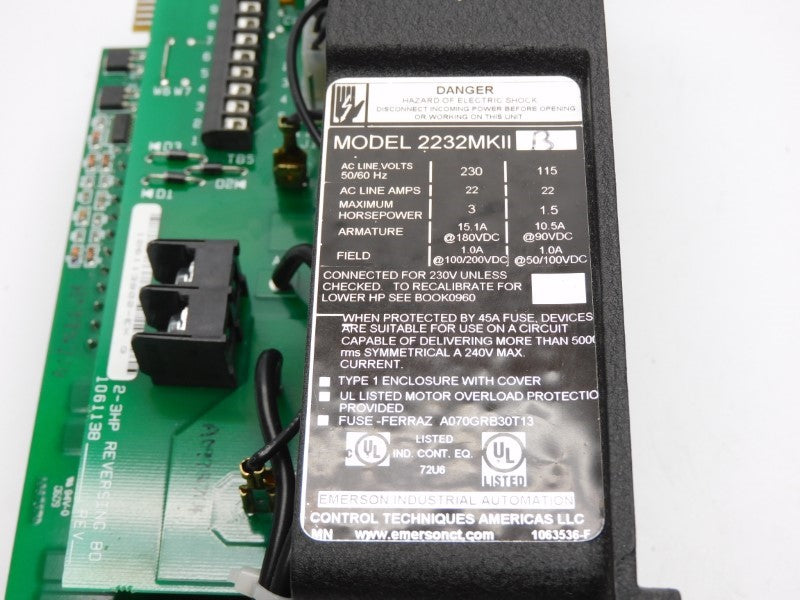 EMERSON 2232MKII 230V 22A NSNP