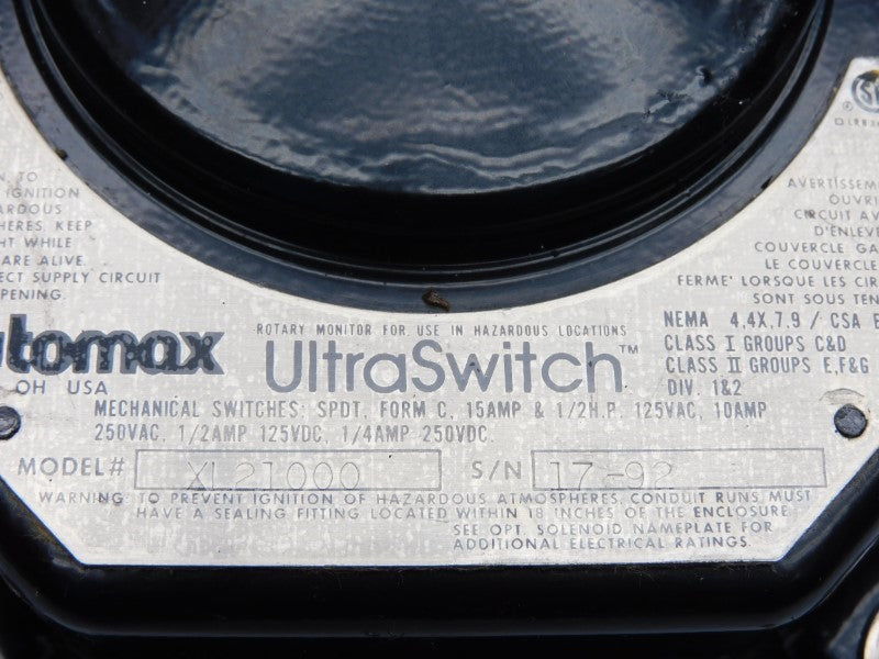 AUTOMAX XL21000 250VAC/DC 15A (AS IS) NSNP
