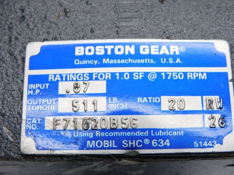 BOSTON GEAR F71820B5G NSNP