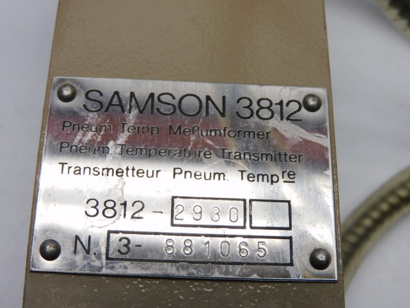 SAMSON 3812-2930 UNMP