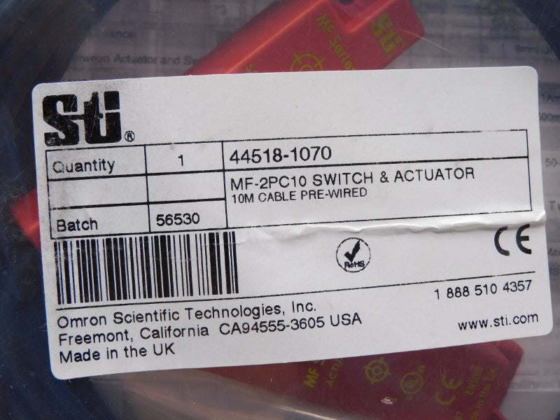 STI 44518-1070 MF-2PC10 10M NSMP