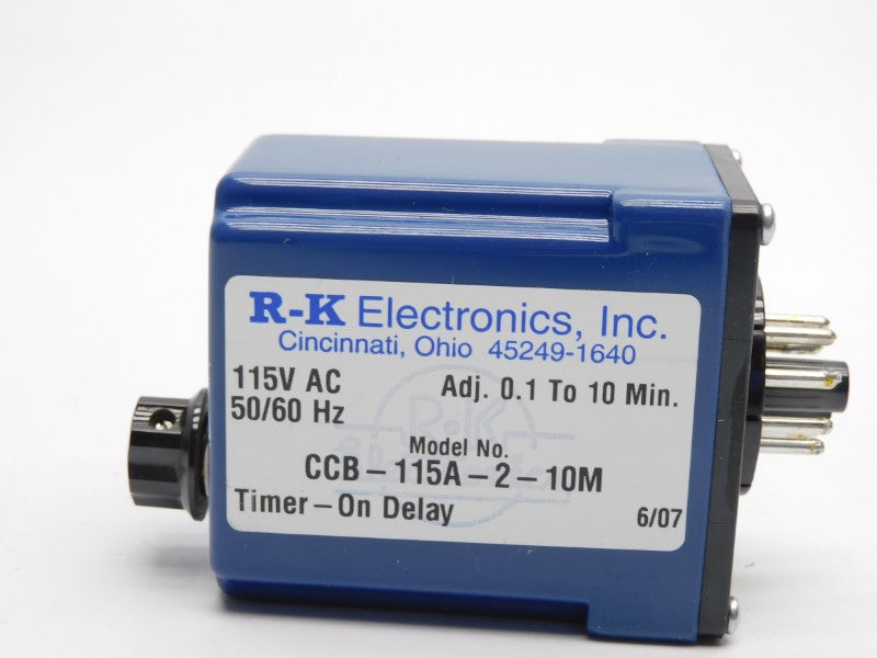 R-K ELECTRONICS CCB-115A-2-10M 115VAC 0.1-10M NSNP