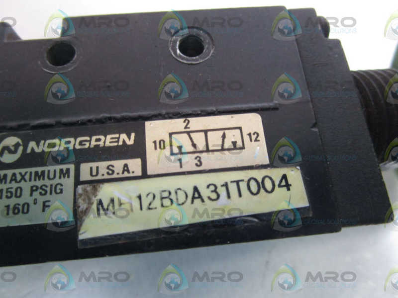 NORGREN MH12BDA31T004 UNMP