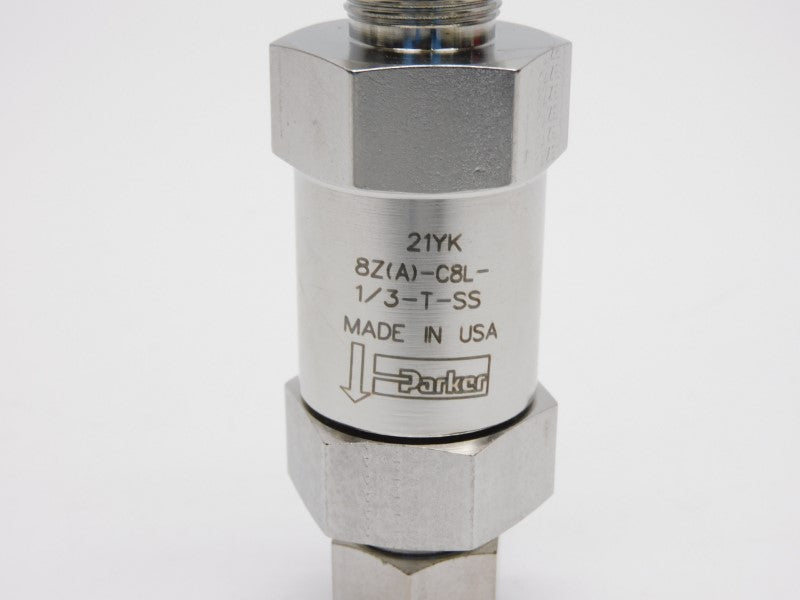 PARKER 8A-C8L-1/3-T-SS NSMP