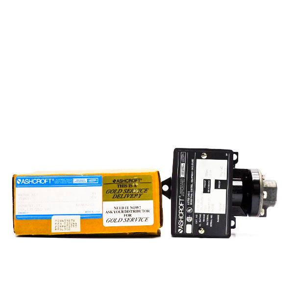 ASHCROFT B420BX07 125/250VAC 15A 15PSI NSMP