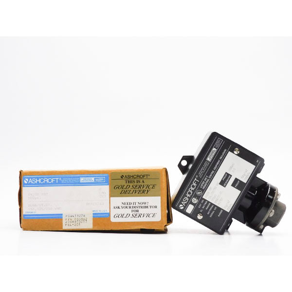 ASHCROFT B420BX07 125/250VAC 15A 100PSI NSMP