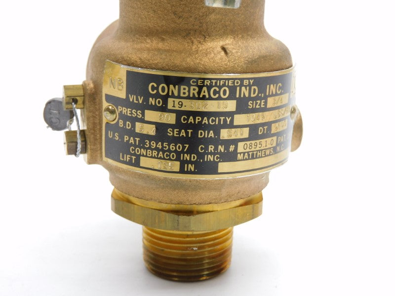 CONBRACO 19-302-19 90PSI 3/4"X1" NSMP
