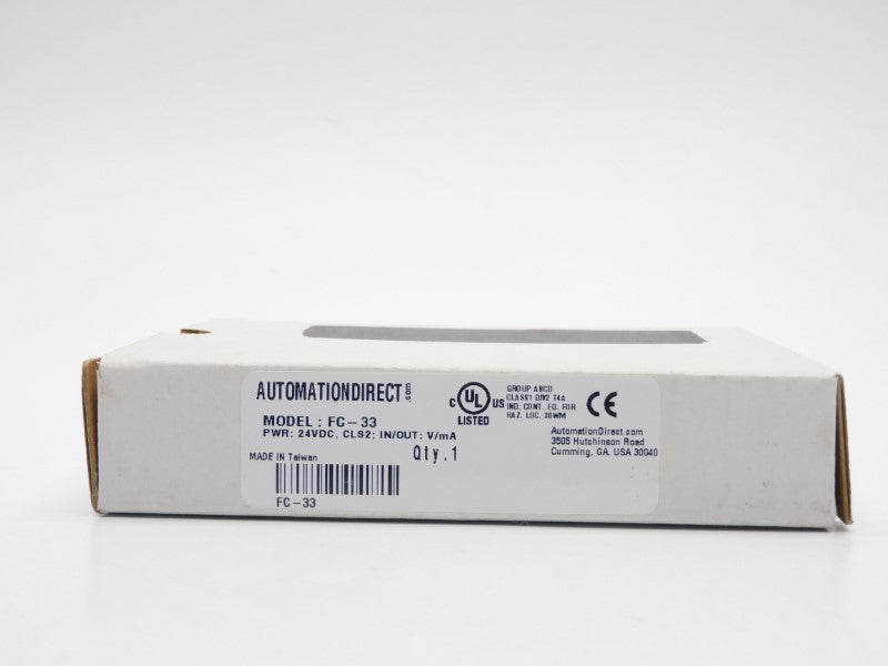 AUTOMATION DIRECT FC-33 24VDC NSFS