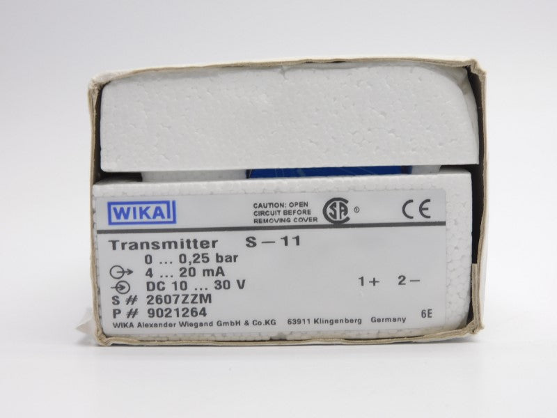 WIKA 9021264 S-11 10-30VDC NSMP