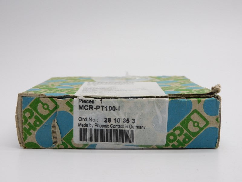 PHOENIX CONTACT MCR-PT100-I 2810353 24VDC NSMP