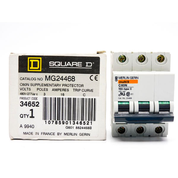 SQUARE D MG24468 277VAC 16A NSMP