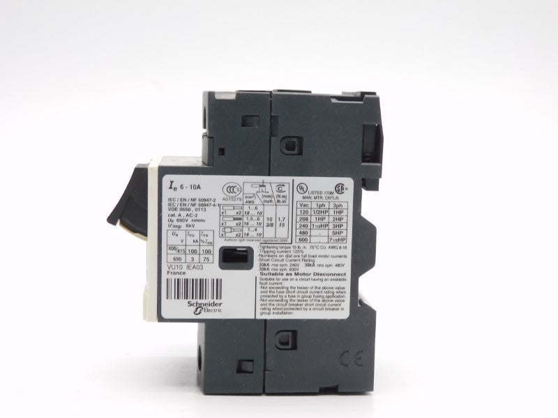 TELEMECANIQUE GV2ME14 690V 5-10A NSMP