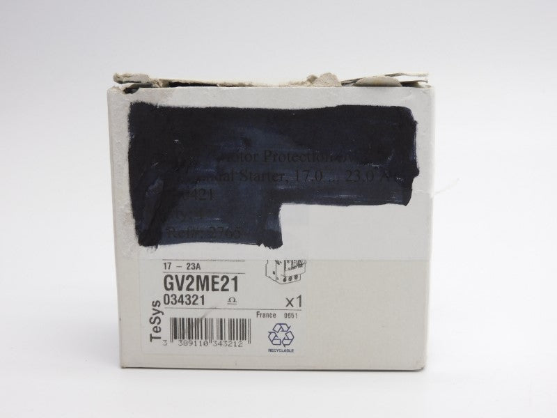 TELEMECANIQUE GV2ME21 690V 17-23A NSMP
