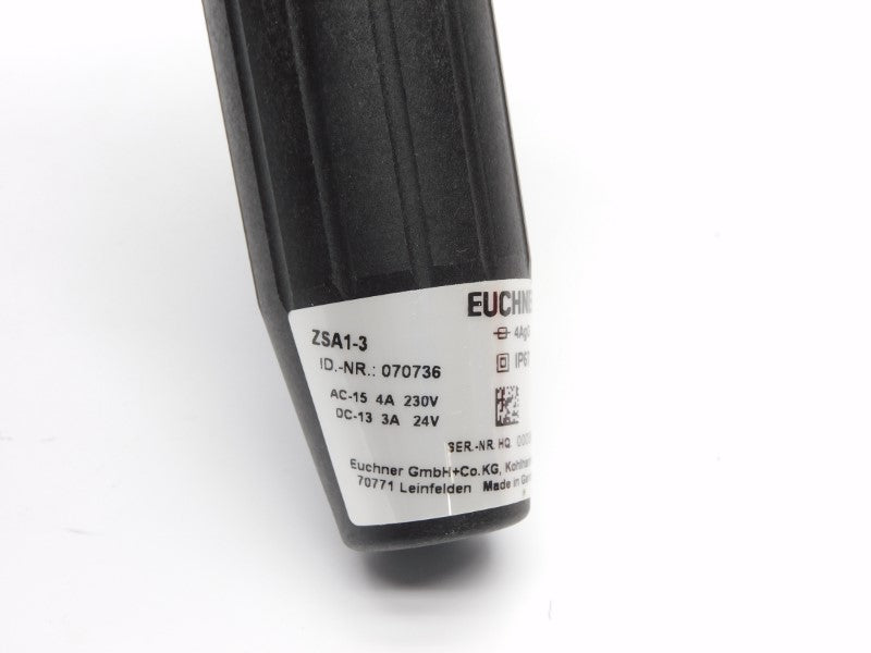 EUCHNER ZSA1-3 070736 230V 4A (NO CONNECTOR) NSMP