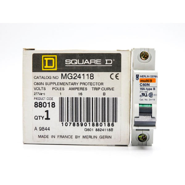 SQUARE D MG24118 277VAC 16A NSMP