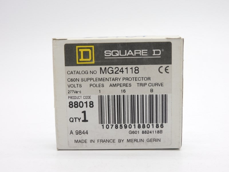 SQUARE D MG24118 277VAC 16A NSMP