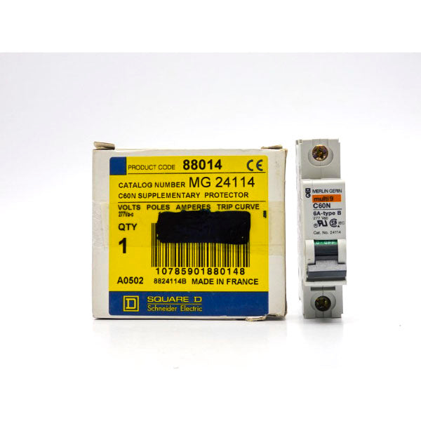 SQUARE D MG24114 277VAC 6A NSMP
