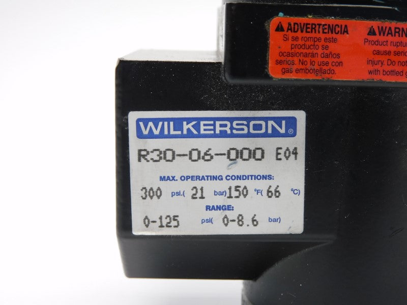 WILKERSON R30-06-000 0-125PSI NSNP
