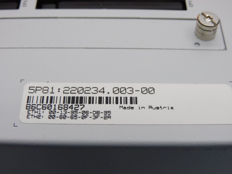 B&R AUTOMATION 5P81:220234.003-00 24VDC 1-6A NSNP