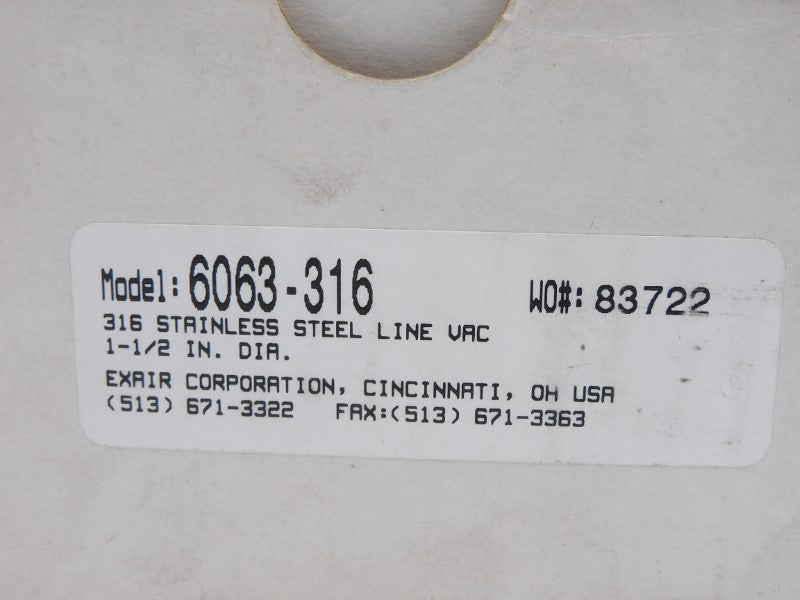 EXAIR 6063-316 1-1/2" NSMP