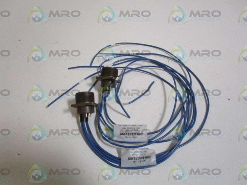 LOT OF 2 TPC WIRE & CABLE MA35232F002 UNMP