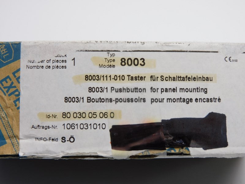 STAHL 8003005060 600VAC 10A NSMP