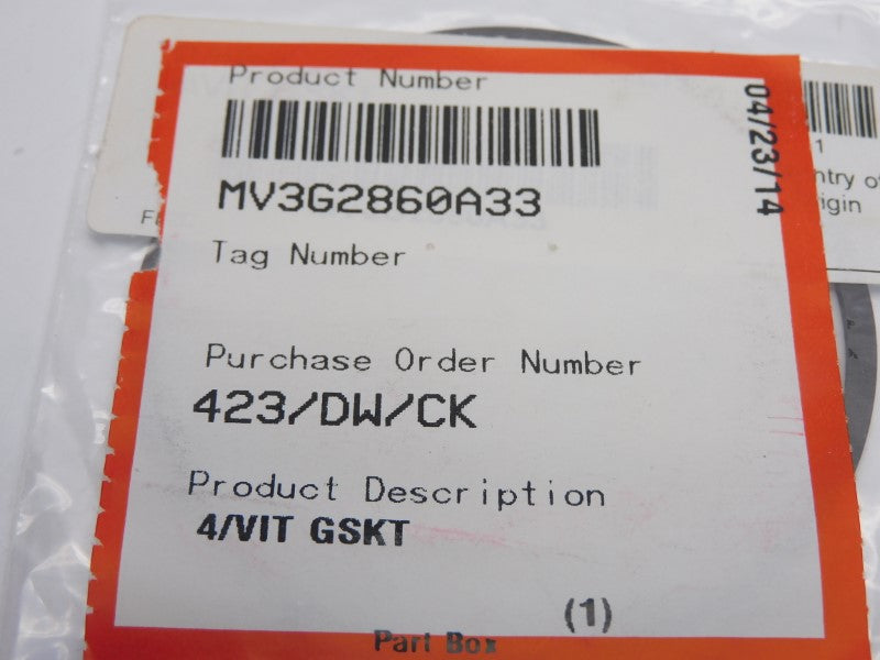 INDUSTRIAL MRO MV3G2860A33 NSMP