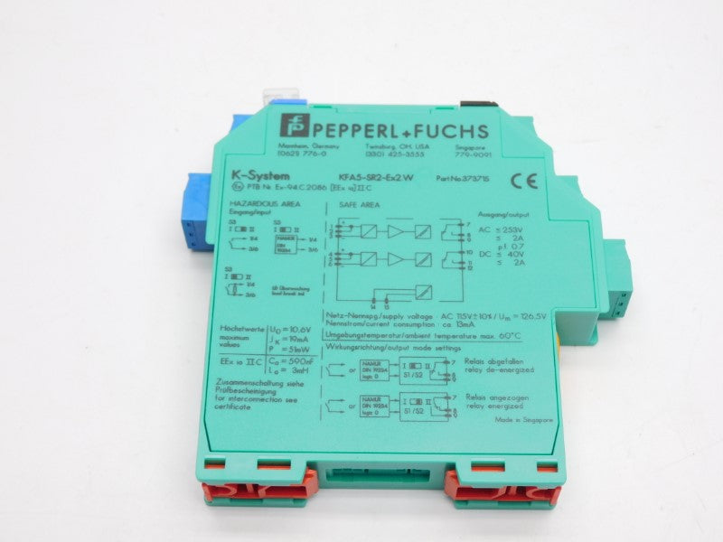 PEPPERL+FUCHS KFA5-SR2-EX2.W 37371S 253VV 2A NSNP