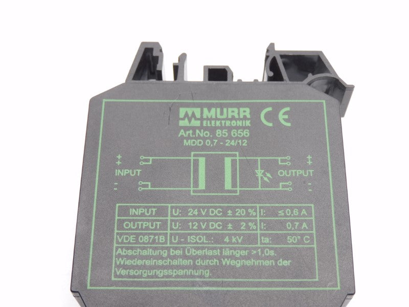 MURR ELEKTRONIK MDD0.7-24/12 85656 24VDC 0.7A UNMP
