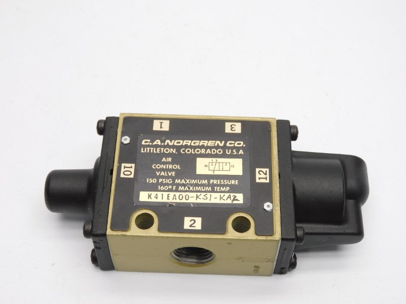 NORGREN K41EA00-KS1-KA2 150PSI NSNP