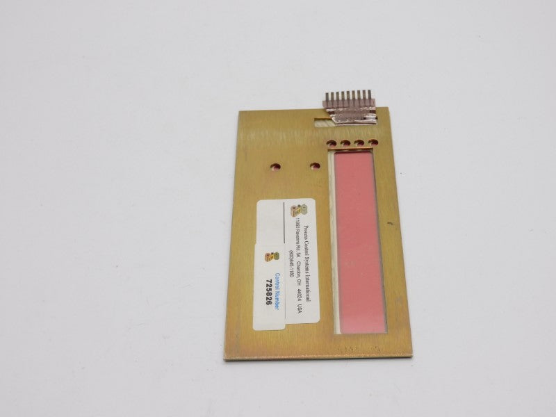 PROCESS CONTROL SYSTEMS INTERNATIONAL 725826 NSNP