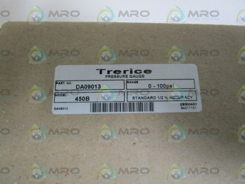 TRERICE DA09013 0-100PSI NSMP