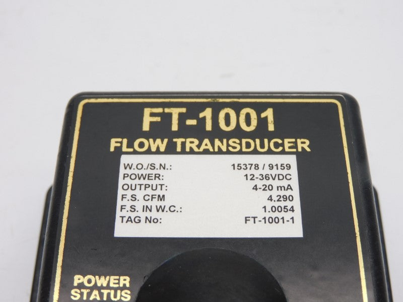 PARAGON CONTROLS FT-1001-1 12-36VDC NSNP
